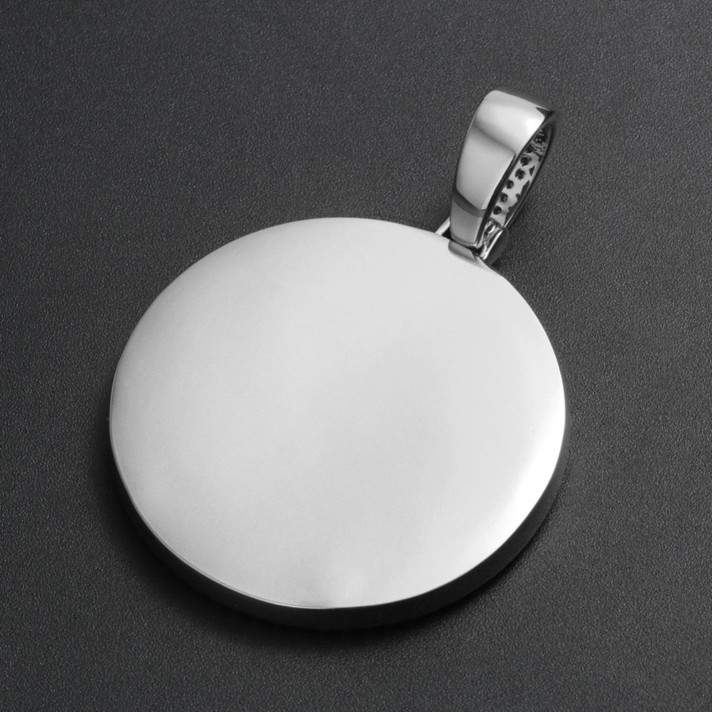 Custom Photo Medallion Necklace- Best Christmas Gifts 2025