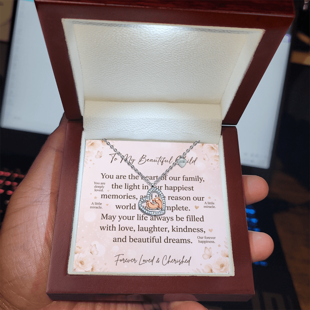 Emotional keepsake jewelry gift for new moms and mothers