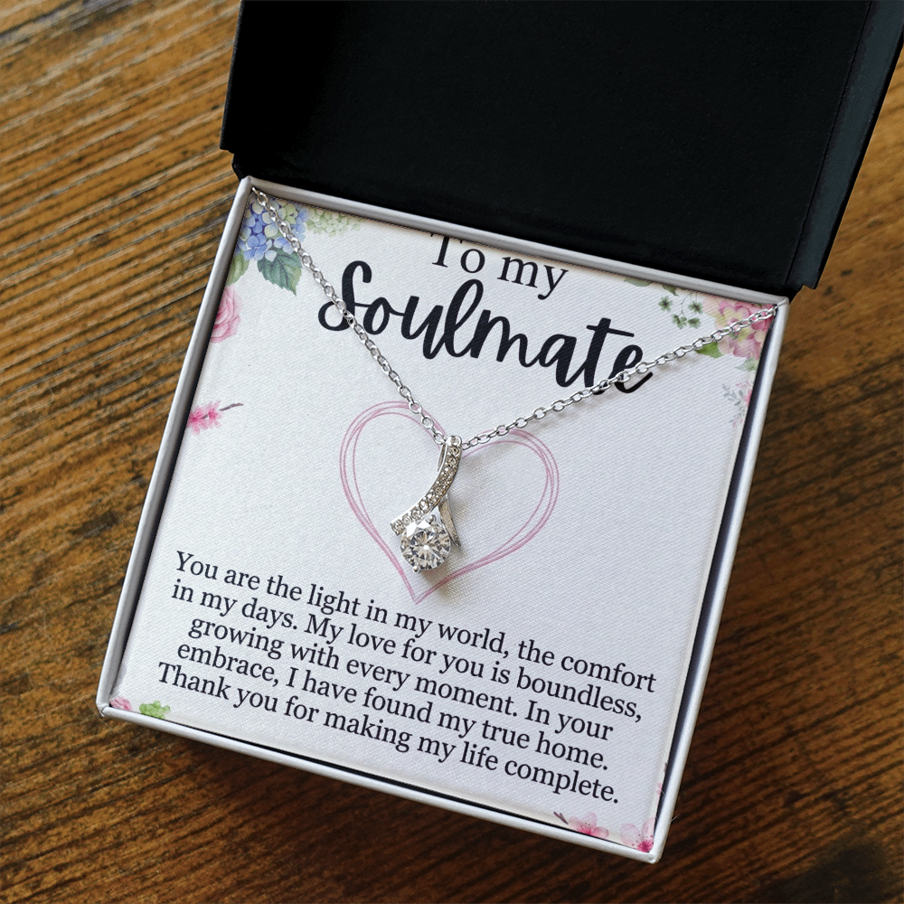 Birthday jewelry gift with elegant crystal design