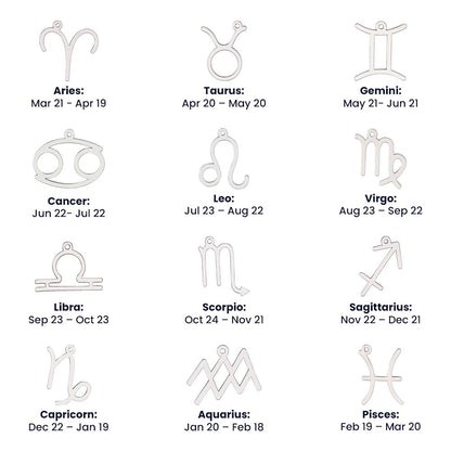 zodiac symbol necklace