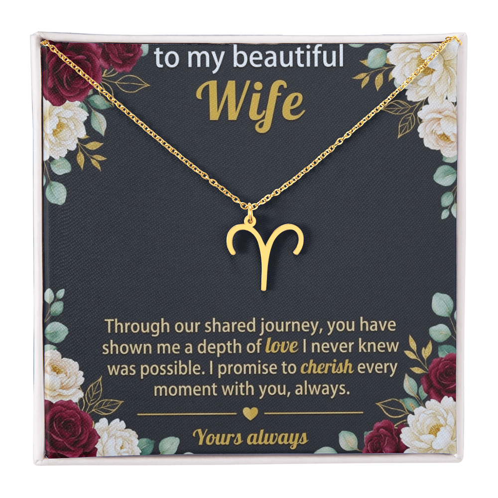 zodiac symbol necklace