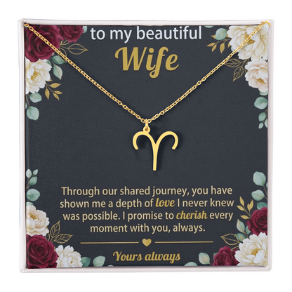 zodiac symbol necklace