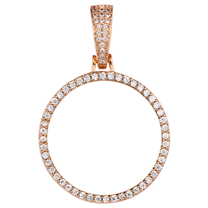 Custom Photo Medallion Memory Pendant Necklace- Rose Gold Medallion Necklace For Men and Women